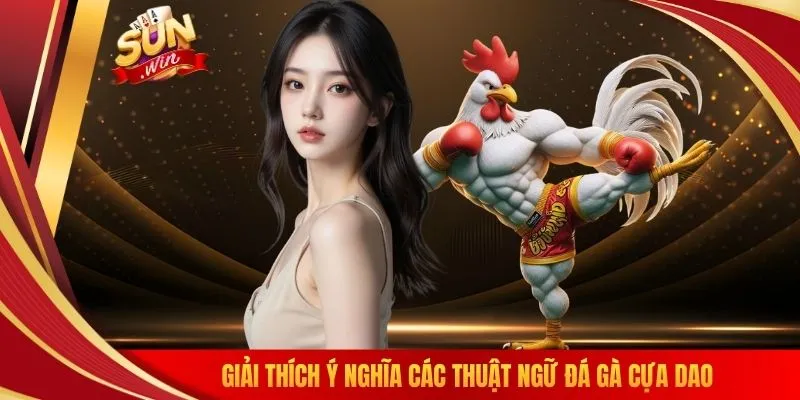 Giải thích ý nghĩa các thuật ngữ đá gà cựa dao